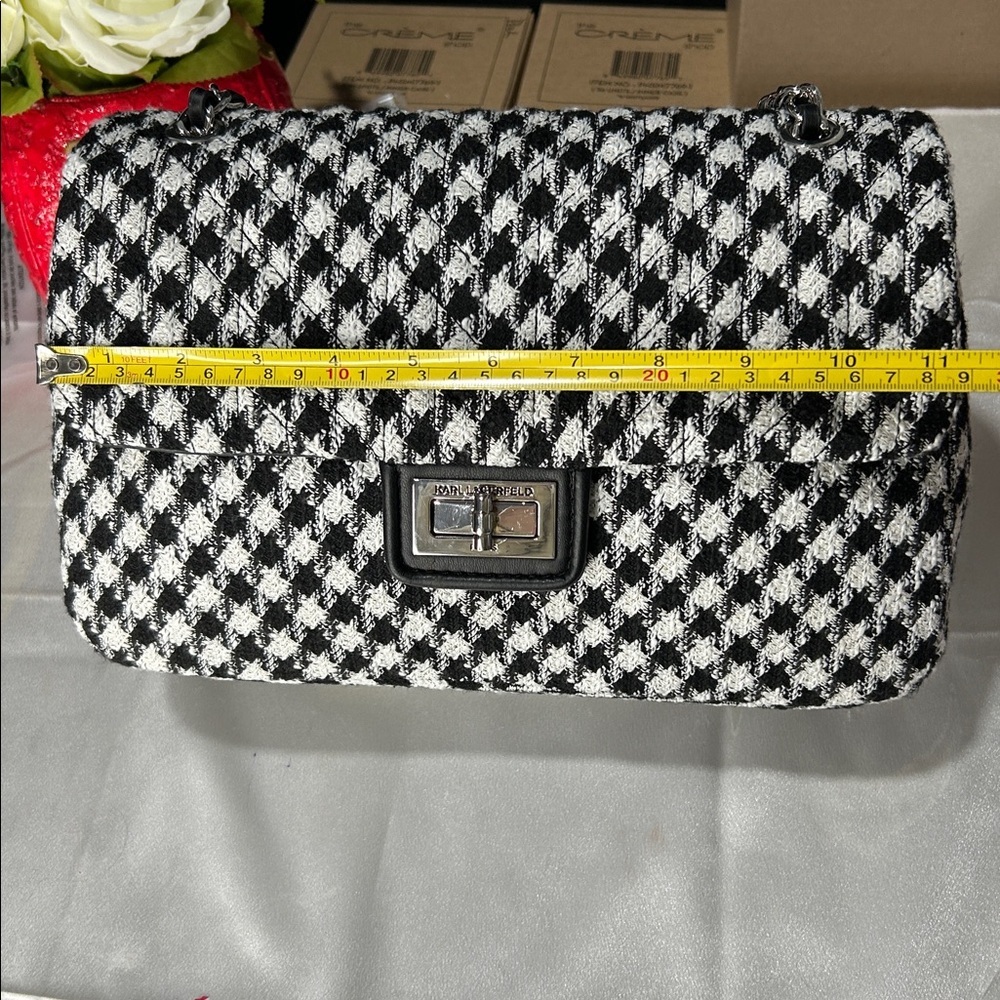 Karl Lagerfeld Black And White Bag brand new - Picture 6 of 7